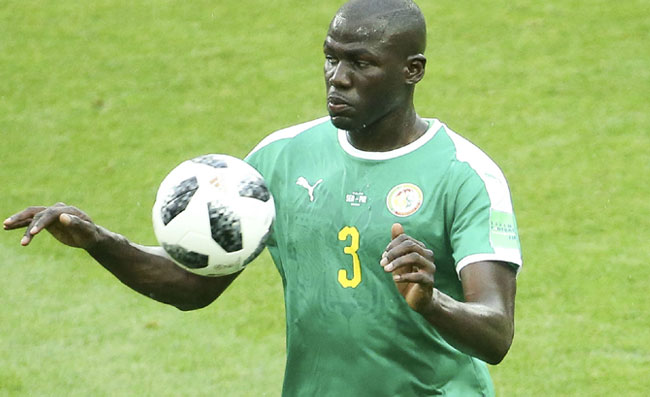 Koulibaly infortunato, il difensore in tribuna: “Forza Senegal”