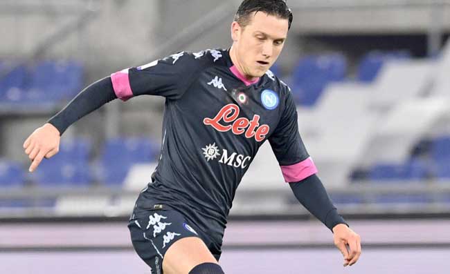 ANSA – Zielinski, il tampone è negativo: il polacco torna in gruppo