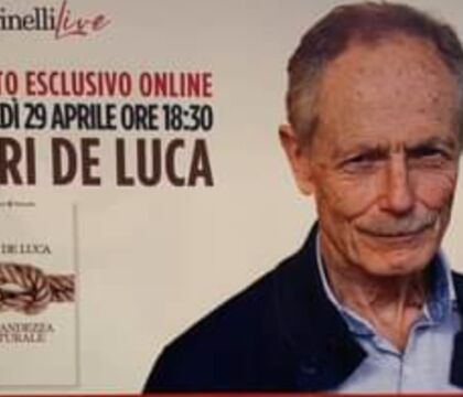 Erri De Luca è un poeta che ha trovato una sua forma di romanzo