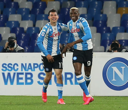 Il Napoli a 79 punti è sicuro di andare in Champions (tutti gli scenari)