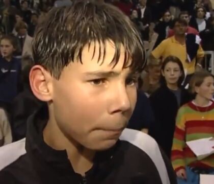 Nadal da piccolo parlava già come Nadal da grande (VIDEO)