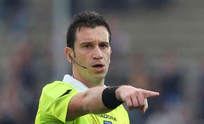 Napoli-Inter sarà arbitrata da Doveri di Roma, Mazzoleni al VAR