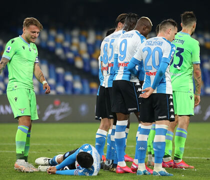 Napoli-Lazio 5-2 conferma che le statistiche sono la Corazzata Potemkin del calcio