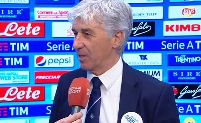 Atalanta, Gasperini: “Corsa Champions, c’è anche la Lazio. Vogliamo il secondo posto”