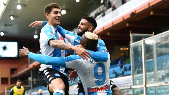 FOTO – Il Napoli mette le ali: contro l’Inter maglia speciale disegnata dallo stilista Burlon