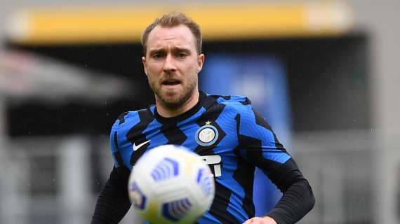 Mancino di Eriksen: 1-1 dell’Inter