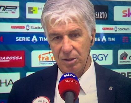 Gasperini: «Rigore? Non ne parliamo, è difficile non entrare in polemica»