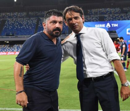 Gazzetta: Lotito si fa avanti per Gattuso, il Napoli ha nel mirino Inzaghi. Possibile scambio di panchine?