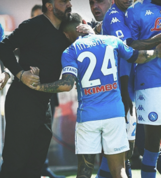 Insigne saluta Gattuso: «Grazie mister»