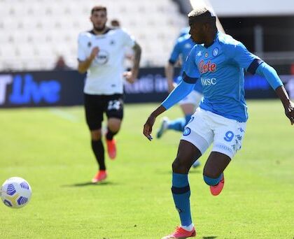 La Gazzetta esalta la vittoria del Napoli contro lo Spezia