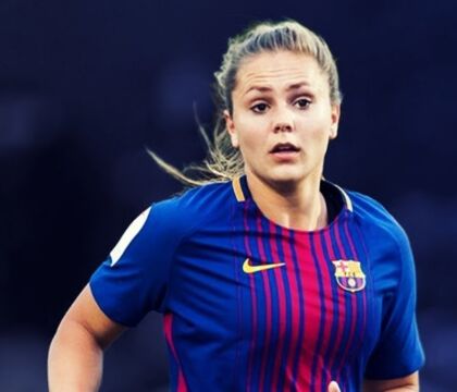 Martens, la stella del Barca donne: «Basta confronti con gli uomini, in nessun altro sport si fanno»