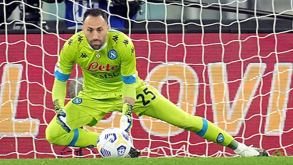 Napoli, Ospina si è allenato con il gruppo