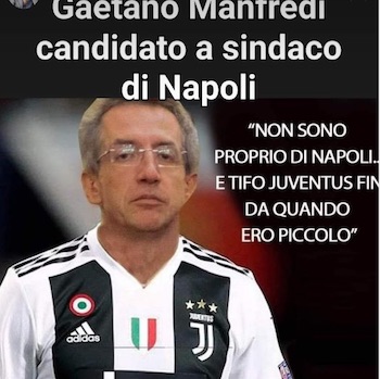 Napoli è pronta a votare un sindaco juventino? La sfida di Manfredi