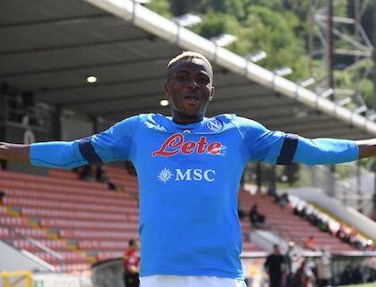 Opta: solo Haaland è più giovane di Osimhen in doppia cifra nelle ultime due stagioni
