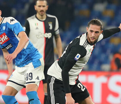 Rabiot: «Ho scritto a Pirlo che avrebbe meritato più tempo. Allegri? Due anni fa firmai perché c’era lui»