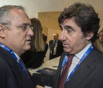 Repubblica: rissa sfiorata tra Lotito e Cairo, solo l’intervento della sicurezza ha portato la calma