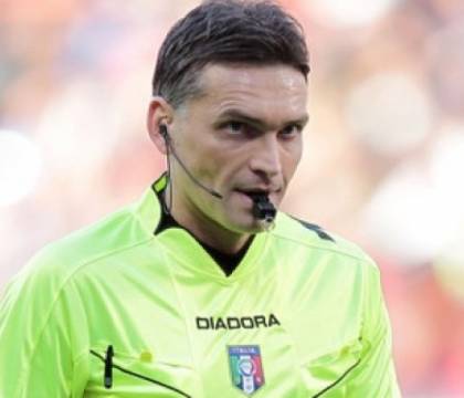 Spezia-Napoli sarà diretta da Irrati, Juve-Milan a Valeri