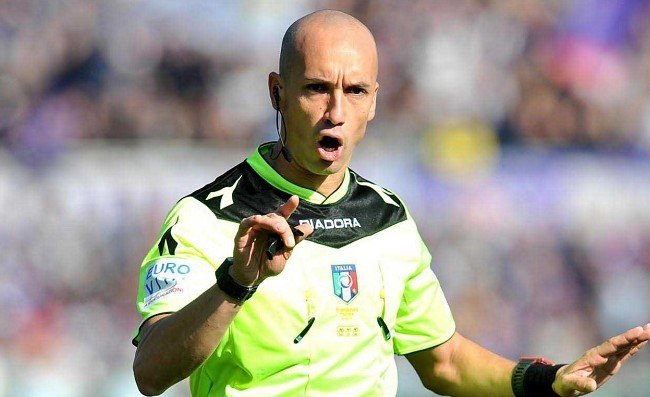 Fabbri punito dopo Napoli-Cagliari? L’AIA lo ferma un turno. Guardate dove va Mazzoleni
