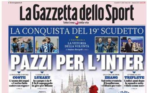 PRIMA PAGINA – Gazzetta: “Napoli, doppia frenata”