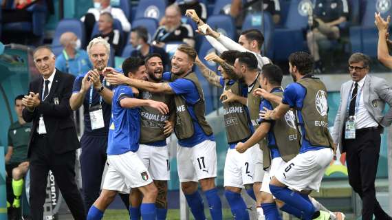 Italia da prima agli ottavi, battuto 1-0 il Galles: si qualificano anche i gallesi