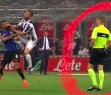 Le Iene trovano il video della sala Var al fallo di Pjanic. Il labiale di Valeri: «È giallo»