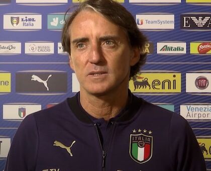 Mancini: “Non siamo più la squadra che fa difesa e contropiede”