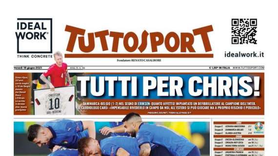 PRIMA PAGINA – Tuttosport: “Gattuso al Tottenham da Paratici”