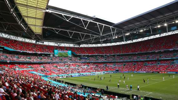 UFFICIALE – Euro2020: capienza Wembley da ottavi sale a 45.000 spettatori