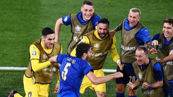FOTO – Italia, Meret esulta sui social: “Tre su tre! Grandi ragazzi”