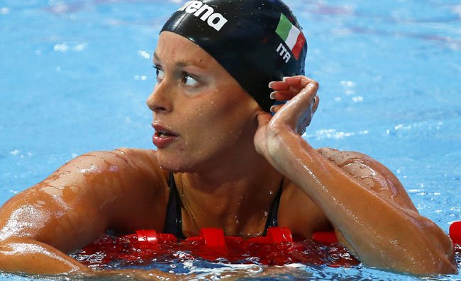 Federica Pellegrini, l’ultima gara della carriera a Napoli: “Sono felice, città che adoro”