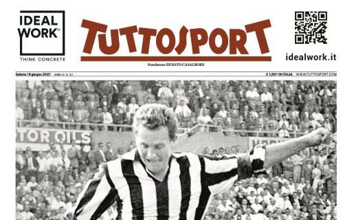 PRIMA PAGINA – Tuttosport – “Boniperti: la Juve”