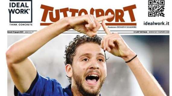 PRIMA PAGINA – Tuttosport – “Locatelli d’Italia”