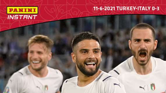 Panini dedica a Insigne la prima ‘Instant Card’ di Euro2020