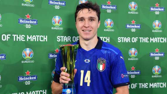 Star of the Match, Chiesa in conferenza: “Adesso viene il bello: siamo qui per alzare il trofeo”