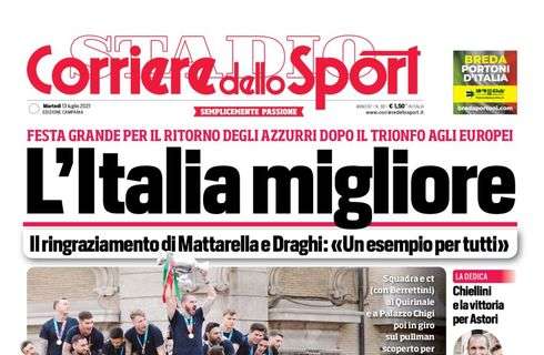 PRIMA PAGINA – Cds Campania: “Insigne-De La: la strategia per il rinnovo”