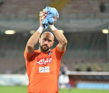 Reina: «Sarri? E’ un maestro di calcio. L’obiettivo è che la Lazio arrivi a giocare come il Napoli»