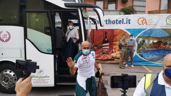 VIDEO/FOTOGALLERY – Il Napoli arriva a Dimaro: inizia la prima parte del ritiro azzurro