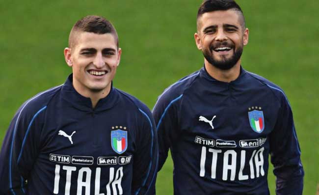 Verratti si sposa a Parigi. Presenti Insigne e Immobile. Alla cena ci sarà anche Lavezzi