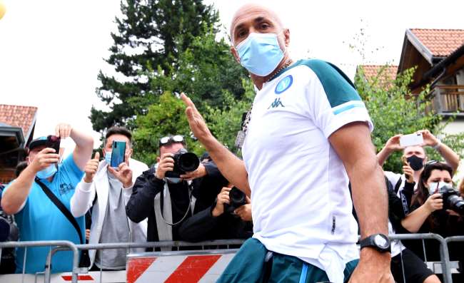Droni a Dimaro, Spalletti imita Sarri: riprese dall’alto in allenamento