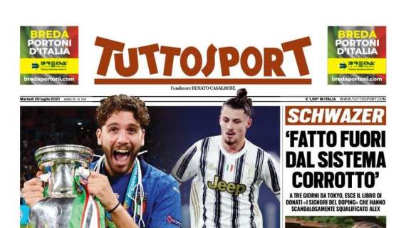 PRIMA PAGINA – Tuttosport – “Via libera”