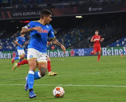 Di Lorenzo: «Nervosismo sul finale? Le decisioni arbitrali sono sembrate un po’ strane dal campo»