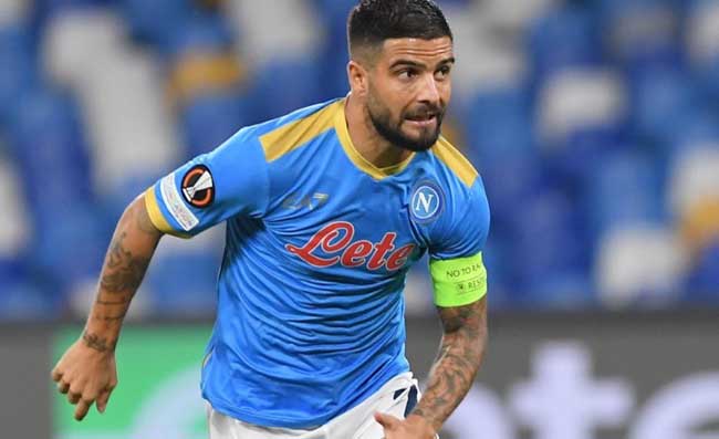 Insigne sostituito dopo 41 minuti, gesto stupendo del capitano in panchina