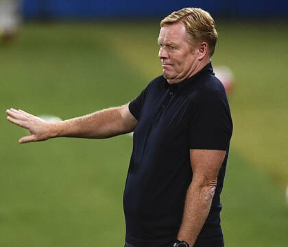 Koeman: «Mi sento sostenuto dai giocatori, dal club non so»