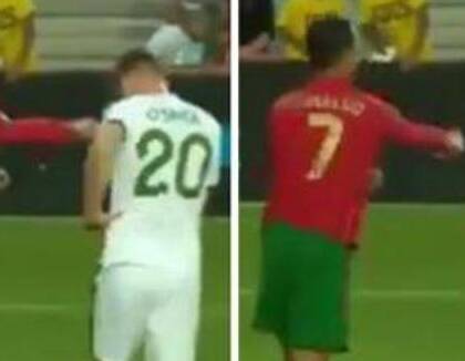 Lo schiaffo di Ronaldo era da espulsione (VIDEO) e al Var c’era l’italiano Valeri