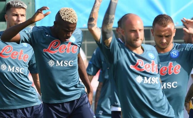 Napoli, report allenamento: Elmas e Osimhen rientrati. Buone notizie per Mertens e Ghoulam