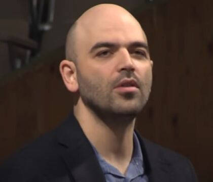 Saviano: «Sarebbe stato meglio se mi avessero ammazzato»