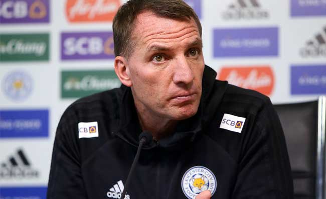 Leicester, Rodgers: “Napoli squadra da Champions, è piena di calciatori di livello mondiale”
