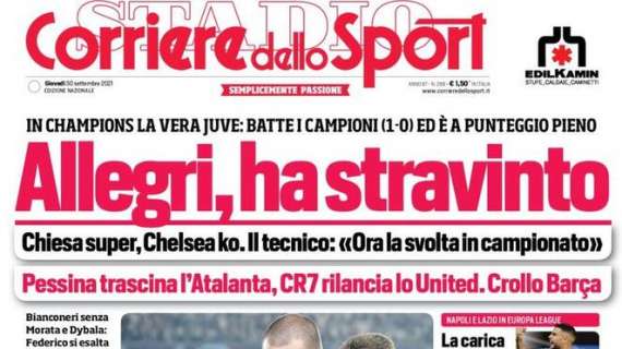 PRIMA PAGINA – CdS: “La carica di Insigne: Mai così forti”