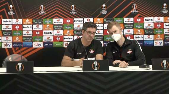 Spartak, Rui Vitoria in conferenza: “Tanti problemi, ma non piangiamo e lotteremo”