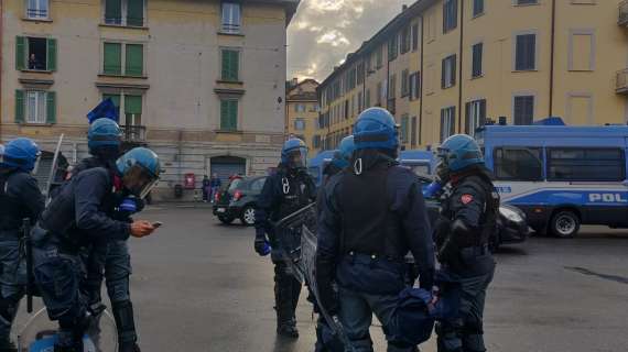 Derby di Torino, tensione tra gli Ultras della Juve e la polizia: arrestato un tifoso